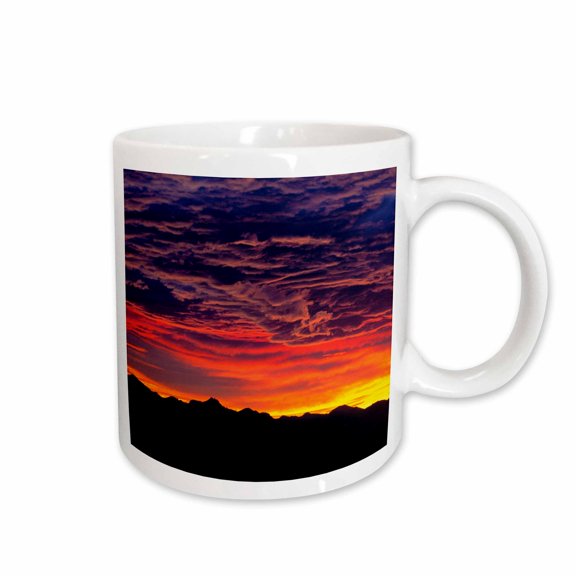 3drose, Germany, Bavaria, Bavarian Alps, Chiemsee, Sunset - Eu10 Rer0006 - Ric Ergenbright, 11oz Mug