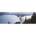thumbnail image 1 of Germany  Bavaria  Bridge over Sylvenstein Lake Poster Print by  - 36 x 12, 1 of 1