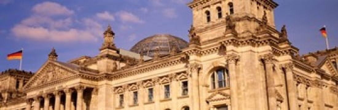 Germany Berlin Reichstag glass dome Canvas Art - Panoramic Images (18 x 6)