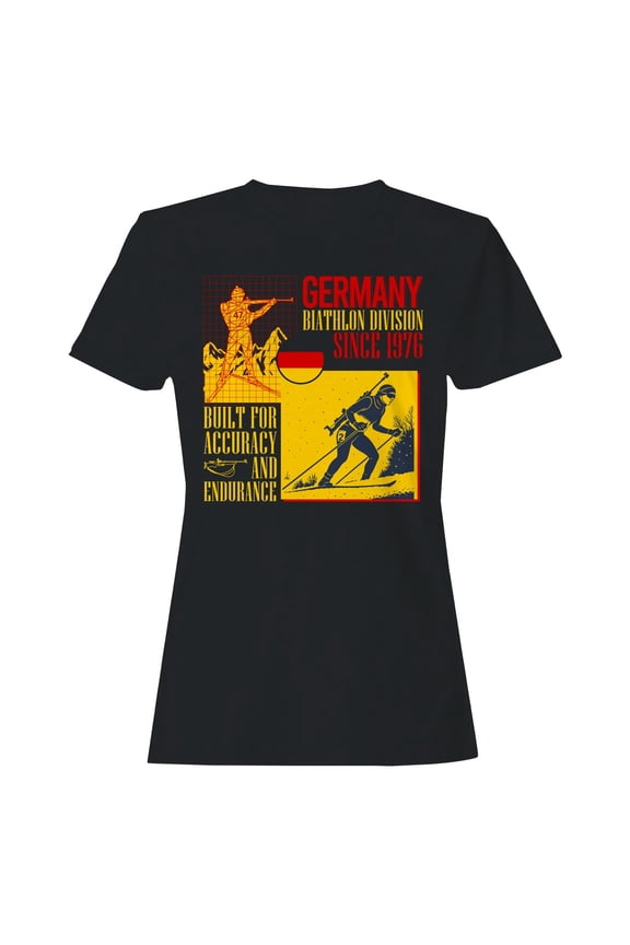 Germany Biathlon Division Design Women's T-shirt
