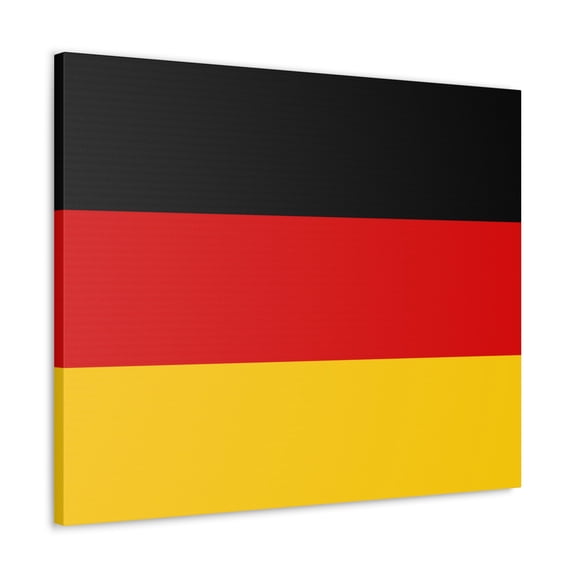 Germany Country Flag Canvas Vibrant Wall Art Unframed Home Decor