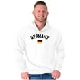 thumbnail image 1 of Germany Country Flag Soccer Fan Pride Hoodie Sweatshirt Women Men Brisco Brands M, 1 of 5