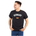 thumbnail image 1 of Germany Country Flag Soccer Fan Pride Plus Size Crewneck Graphic Tee Shirt Brisco Brands 2X, 1 of 4