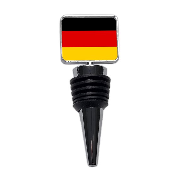 Germany Country Flag Wine Bottle Stopper Cap Plug