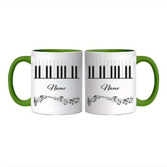Germany Customized Name Mug Melodious Melody Cool Music Teacher Mug A Teachers At Beginning of School Year Best Family and Friends Who Love Music Pianist Beginning of School Graduation Season