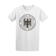 Germany, Deutschland Eagle Logo T-Shirt Men -Image by Shutterstock, Male XX-Large