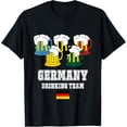 thumbnail image 1 of Germany Drinking Team Sports Games Deutschland, Flag T-Shirt mens t hirt men，black，women，misfits，journey ，boys, 1 of 4