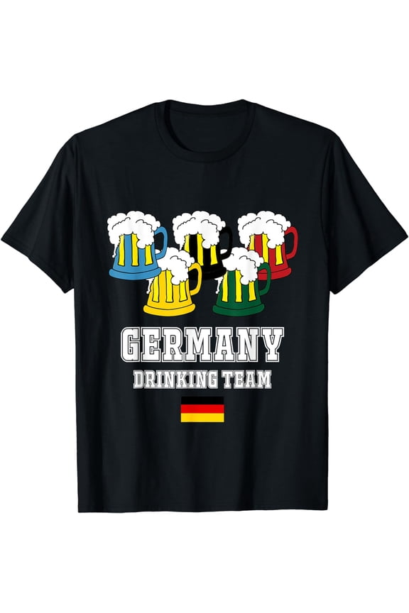 Germany Drinking Team Sports Games Deutschland, Flag T-Shirt mens t hirt men，black，women，misfits，journey ，boys