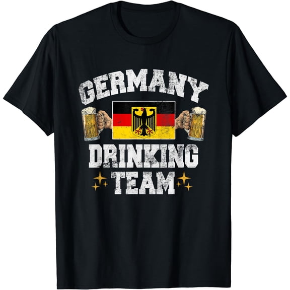 Germany Drinking Team Tee Germany Beer Festivals, Oktoberfest T-Shirt mens t hirt men,black,women,misfits,journey ,boys