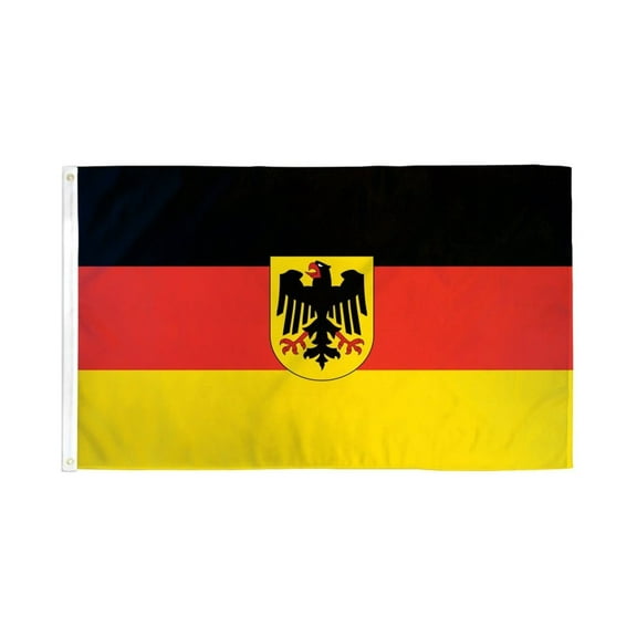 Germany (Eagle) Flag 3x5ft Poly
