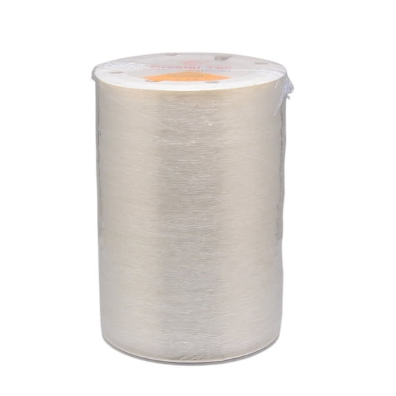 Germany Elastic Thread Stretch Bracelet String DIY Jewelry Beading Stretch Cord Findings Clear 0.5mm 1093.61 yards(1000m)/roll