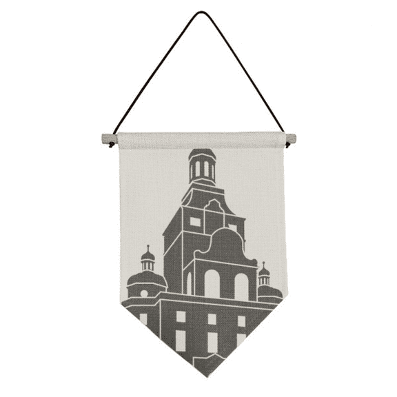 Germany Famous Building Architecture Canvas Flag Hanging Wall Art Decor Banner