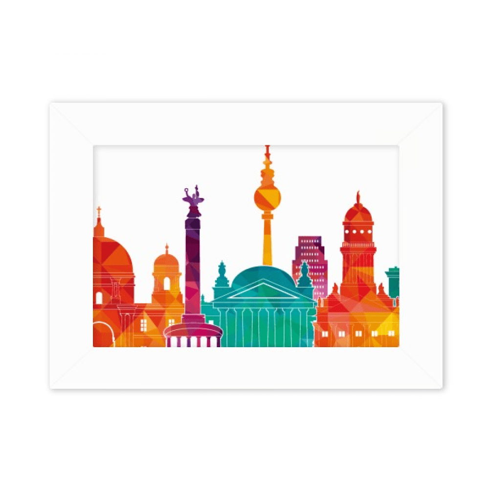 Germany Frame Germany Famous Landmark Set Photo Mount Frame Picture Art Painting ...