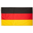 thumbnail image 1 of Germany Flag 3x5 ft. Nylon SolarGuard Nyl-Glo 100% Made in USA to Official United Nations Design Specifications by Flagmakers. Model 192898, Made in the USA!.., By Annin, 1 of 1
