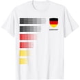 thumbnail image 1 of Germany Flag Emblem Patriotic German National Pride T-Shirt mens t shirt，white，women，funny，misfits，men，journey，t-shirt, 1 of 4