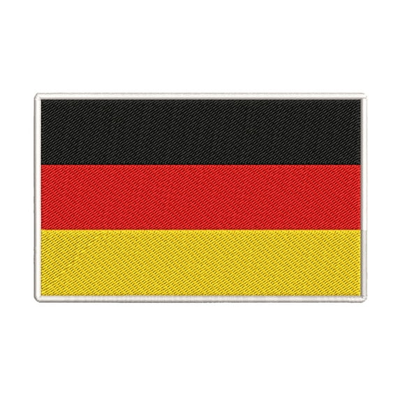 Germany Flag Embroidered Iron-on Patch