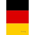 thumbnail image 1 of Pre-Owned Germany: Flag Notebook, Travel Journal to write in, College Ruled Journey Diary Paperback, 1 of 1