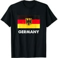 thumbnail image 1 of Germany Flag Shirt, German T-Shirt mens t hirt men，black，women，misfits，journey ，boys, 1 of 4