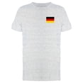 thumbnail image 1 of Germany Flag Upperside T-Shirt Men -Image by Shutterstock, Male Medium, 1 of 2