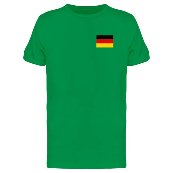 Germany Flag Upperside Tee Men's -Image by Shutterstock