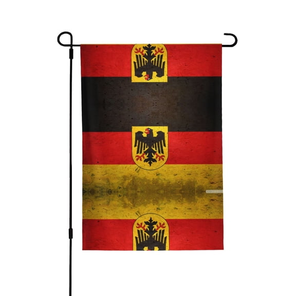 Germany Flag Welcome Large House Flag Vertical Double Sided 28x40 Inches Yard Porch Outdoor Decor