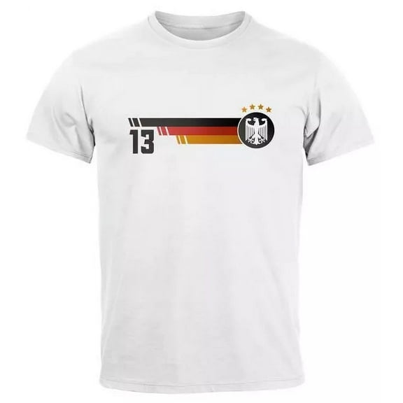 Germany Football European Championship Shirt 2024 Fan Shirt Jersey Number 13 Eagle T-Shirt Unisex S-5XL Hot Trending Shirt, Vintage Birthday Gift