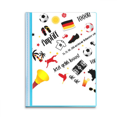 thumbnail image 1 of Germany Football Flag Culture Pattern Book Sheet Protectors Portfolio Binder Folder, 1 of 3