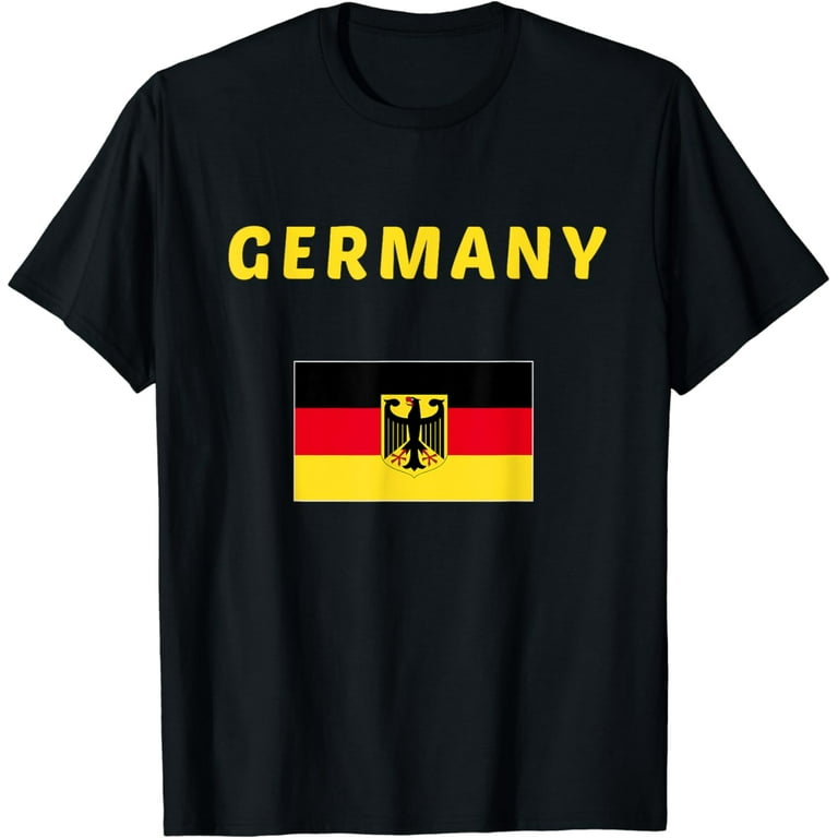 Germany T-Shirt German Tee Flag Souvenir Gift Deutsche Germany T-Shirt German Tee Flag Souvenir Gift Deutsche