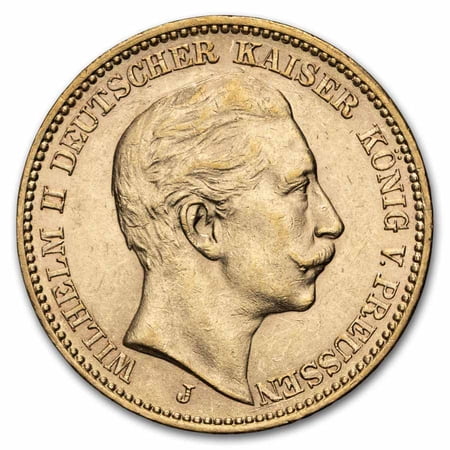 Germany Gold 20 Marks (Random) Avg Circ