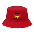 Germany Hat EM Football 2024 Herren Damen Anglerhut Fischerhut Bucket