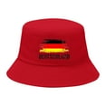 Germany Hat EM Football 2024 Herren Damen Anglerhut Fischerhut Bucket