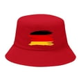 Germany Hat EM Football 2024 Herren Damen Anglerhut Fischerhut Bucket