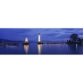 thumbnail image 1 of Germany  Lindau  Reflection of Lighthouse in the lake Constance Poster Print by  - 36 x 12, 1 of 1