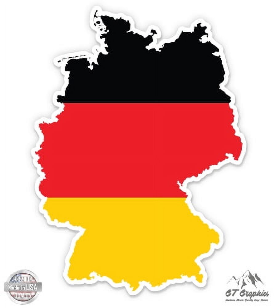 Czech Republic Flag Vinyl Sticker – Car Moto Laptop Wall Decal, Multicolour, Made In France