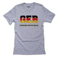 thumbnail image 1 of Germany Modern Pentathlon - Olympic Games - Rio - Flag Men's Grey T-Shirt, 1 of 2
