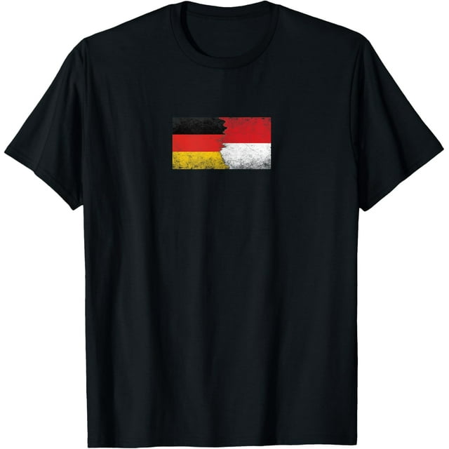 Germany Monaco Flags - German Monégasque, Monacan T-Shirt - Walmart.com