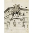thumbnail image 1 of Germany Munich. Nthe Equestrian Statue Of Ludwig I On The Odeonsplatz In Munich Germany. Photograph C1900. Print by, 1 of 3