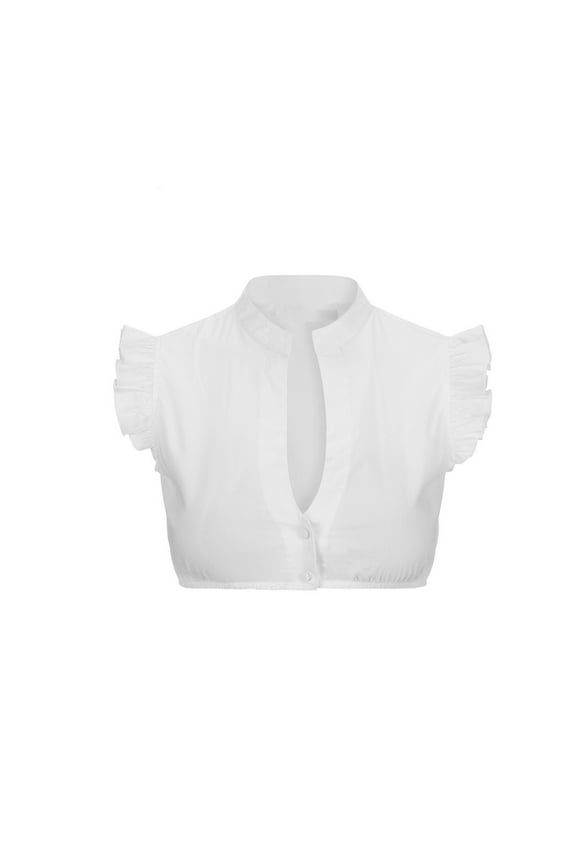 Germany Oktoberfest Womens Dirndl Dress Short Sleeve Dress Stage Performance Dress Tank Vest Tops for Celebrations and Festive Events