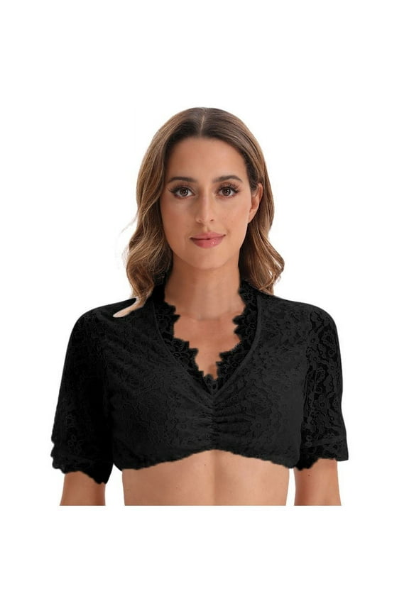 Germany Oktoberfest Womens Vintage Dirndl Dress Short Sleeve Dress Stage Performance Dress Tank Vest Tops