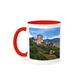 thumbnail image 1 of 3drose, Germany, Rheindiebach, Furstenberg Castle, Rhine River - Eu10 Mgl0169 - Miva Stock, 15oz Two-tone Red Mug, 1 of 6
