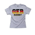 thumbnail image 1 of Germany Rugby - Olympic Games - Rio - Flag Boy's Cotton Youth Grey T-Shirt, 1 of 2