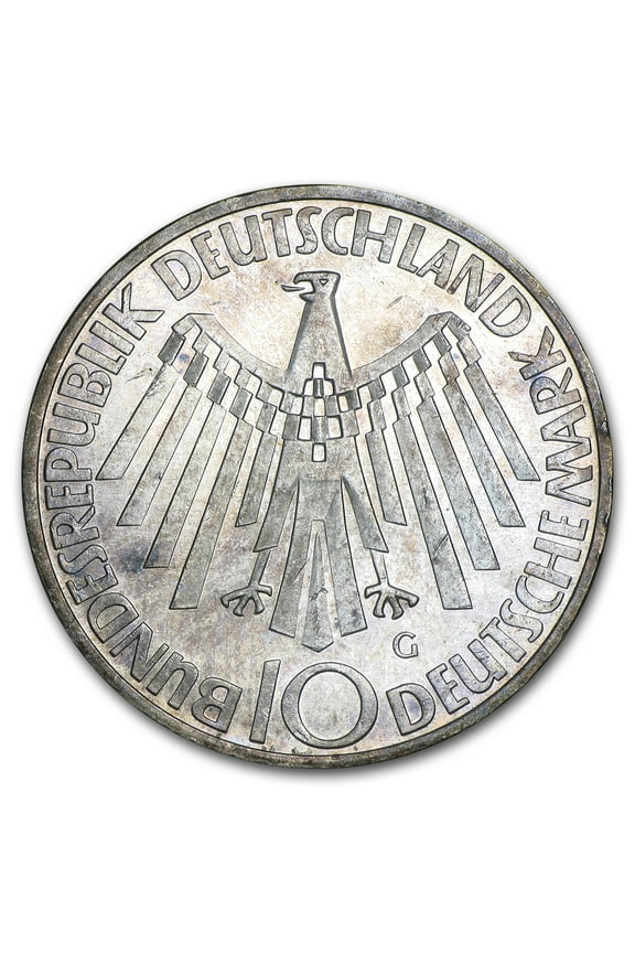 Germany Silver 10 Deutsche Mark Commems BU/Proof (1972-1997)