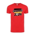 thumbnail image 1 of Germany Soccer T-Shirt WC 2026 | Germany Football Fan Shirt | Adult Unisex Cotton Tee - Red - S, 1 of 2
