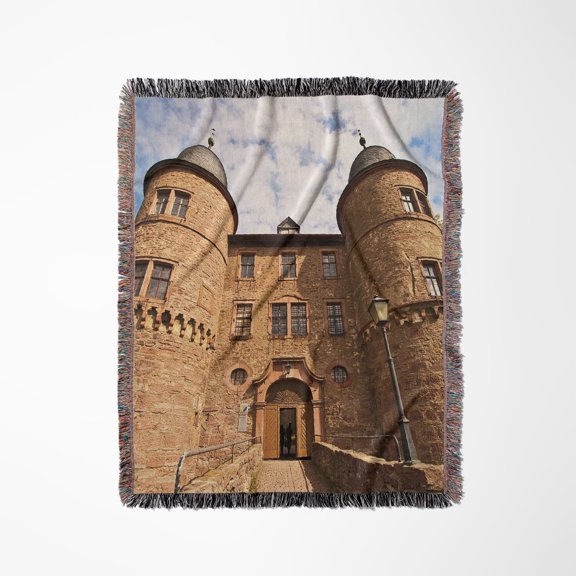 Germany, Wertheim Castle - Eu10 Mgl0130 - Miva Stock, Woven Blanket