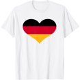 thumbnail image 1 of Germany heart flag T-Shirt, 1 of 3