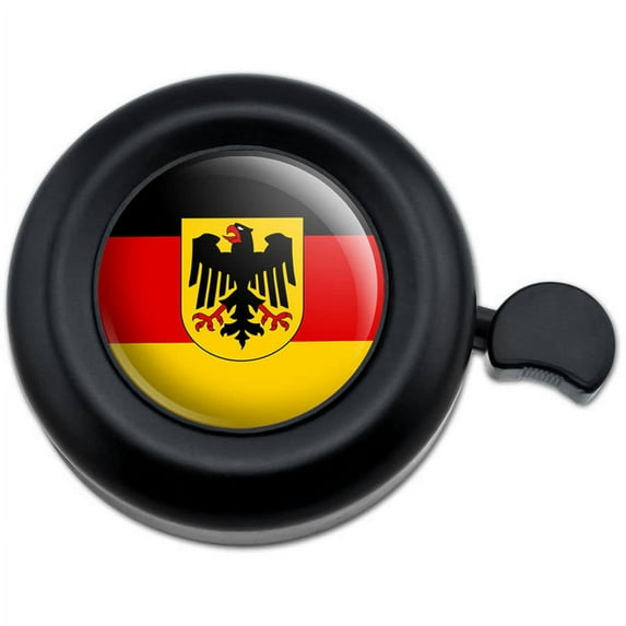 Germany with Crest National Country Flag Bicycle Handlebar Bike Bell