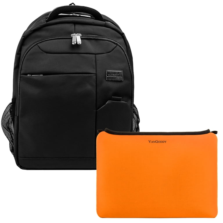 black backpack exterior laptop sleeve Dakine James The Winco ACERO Backpack Black Ember Fold-Out Laptop Sleeve
