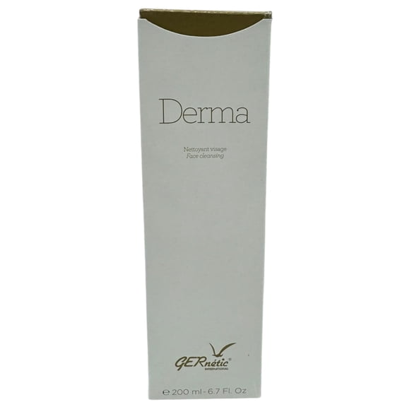 Gernetic Derma Purifying Soap Cleanser for Oily Skin  Deep Cleansing Face & Body Soap, 6.7 oz / 200 ml