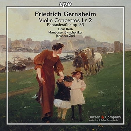 Gernsheim / Roth / Hamburger Symphoniker Orch - Gernsheim: Violin Concertos - Music & Performance - CD