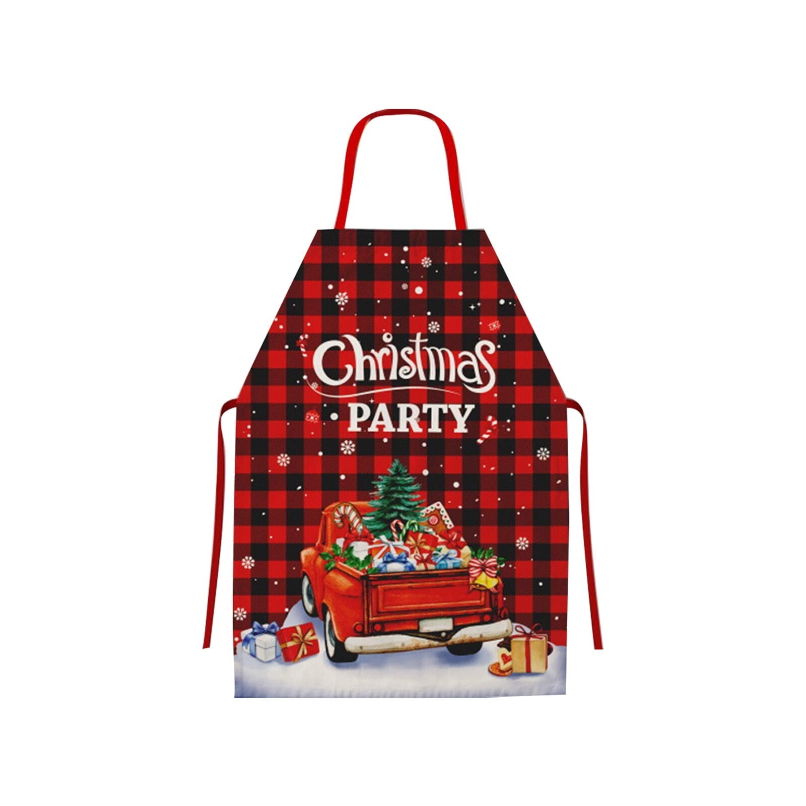 Geroge Christmas Apron For Christmas Dinner Party Cooking Baking BBQ Crafting House Cleaning